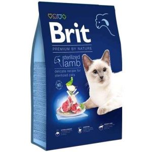 Brit Premium Kısırlaştırılmış Kuzu Etli Yetişkin Kedi Maması 8 KG