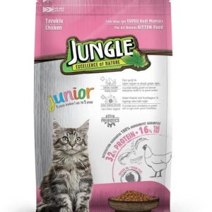 Jungle Tavuklu Yavru Kedi Maması 15 kg