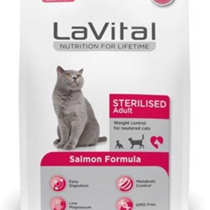 LaVital Kilo Kontrolü için Somonlu Kısırlaştırılmış Kedi Maması 1