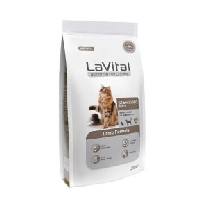 LaVital Kilo Kontrolü için Kuzulu Kısırlaştırılmış Kedi Maması 1