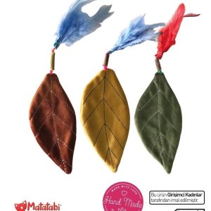 Matatabi Cats Leafy Yaprak Şeklinde Hışırtılı Kedi Oyuncağı