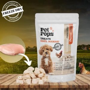 Pet Pops Freeze-Dried Tavuk Göğsü Köpek Ödülü 40 Gr