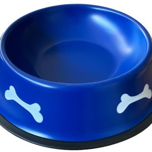 Petvoda Ozark “Mat Renkli” Çelik Mama ve Su Kabı Mavi 26 cm - 24 Oz