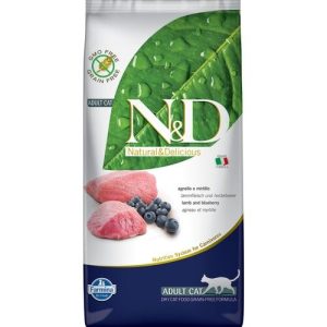 Nd Tahılsız Kuzu Etli Yaban Mersinli Yetişkin Kedi Maması 5 Kg