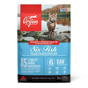 Orijen 6 Fish 6 Balıklı Tahılsız Kedi Maması 5